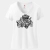 Women's Perfect T Cotton V Neck T Shirt Thumbnail