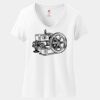 Women's Perfect T Cotton V Neck T Shirt Thumbnail
