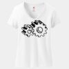 Women's Perfect T Cotton V Neck T Shirt Thumbnail
