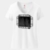 Women's Perfect T Cotton V Neck T Shirt Thumbnail