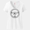 Women's Perfect T Cotton V Neck T Shirt Thumbnail