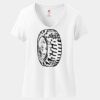 Women's Perfect T Cotton V Neck T Shirt Thumbnail