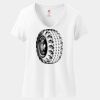Women's Perfect T Cotton V Neck T Shirt Thumbnail