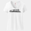 Women's Perfect T Cotton V Neck T Shirt Thumbnail