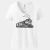 Women's Perfect T Cotton V Neck T Shirt Thumbnail