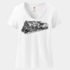 Women's Perfect T Cotton V Neck T Shirt Thumbnail