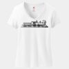 Women's Perfect T Cotton V Neck T Shirt Thumbnail