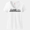 Women's Perfect T Cotton V Neck T Shirt Thumbnail