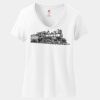 Women's Perfect T Cotton V Neck T Shirt Thumbnail