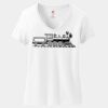 Women's Perfect T Cotton V Neck T Shirt Thumbnail