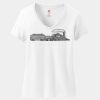Women's Perfect T Cotton V Neck T Shirt Thumbnail