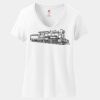Women's Perfect T Cotton V Neck T Shirt Thumbnail