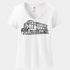 Women's Perfect T Cotton V Neck T Shirt Thumbnail