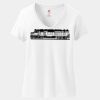 Women's Perfect T Cotton V Neck T Shirt Thumbnail