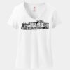 Women's Perfect T Cotton V Neck T Shirt Thumbnail