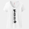 Women's Perfect T Cotton V Neck T Shirt Thumbnail