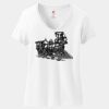 Women's Perfect T Cotton V Neck T Shirt Thumbnail