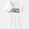 Women's Perfect T Cotton V Neck T Shirt Thumbnail