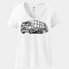 Women's Perfect T Cotton V Neck T Shirt Thumbnail