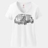 Women's Perfect T Cotton V Neck T Shirt Thumbnail