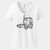 Women's Perfect T Cotton V Neck T Shirt Thumbnail