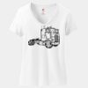Women's Perfect T Cotton V Neck T Shirt Thumbnail