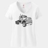 Women's Perfect T Cotton V Neck T Shirt Thumbnail