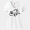 Women's Perfect T Cotton V Neck T Shirt Thumbnail