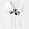 Women's Perfect T Cotton V Neck T Shirt Thumbnail