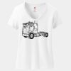 Women's Perfect T Cotton V Neck T Shirt Thumbnail