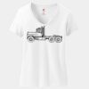 Women's Perfect T Cotton V Neck T Shirt Thumbnail