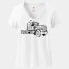 Women's Perfect T Cotton V Neck T Shirt Thumbnail
