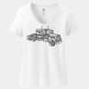 Women's Perfect T Cotton V Neck T Shirt Thumbnail