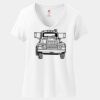 Women's Perfect T Cotton V Neck T Shirt Thumbnail