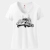 Women's Perfect T Cotton V Neck T Shirt Thumbnail