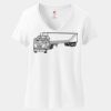Women's Perfect T Cotton V Neck T Shirt Thumbnail