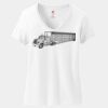 Women's Perfect T Cotton V Neck T Shirt Thumbnail