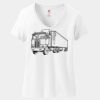 Women's Perfect T Cotton V Neck T Shirt Thumbnail