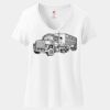 Women's Perfect T Cotton V Neck T Shirt Thumbnail