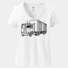 Women's Perfect T Cotton V Neck T Shirt Thumbnail