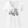 Women's Perfect T Cotton V Neck T Shirt Thumbnail