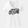 Women's Perfect T Cotton V Neck T Shirt Thumbnail