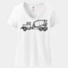 Women's Perfect T Cotton V Neck T Shirt Thumbnail