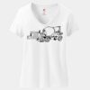 Women's Perfect T Cotton V Neck T Shirt Thumbnail