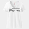 Women's Perfect T Cotton V Neck T Shirt Thumbnail