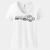 Women's Perfect T Cotton V Neck T Shirt Thumbnail