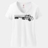 Women's Perfect T Cotton V Neck T Shirt Thumbnail