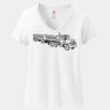 Women's Perfect T Cotton V Neck T Shirt Thumbnail
