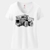 Women's Perfect T Cotton V Neck T Shirt Thumbnail