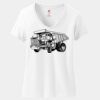 Women's Perfect T Cotton V Neck T Shirt Thumbnail